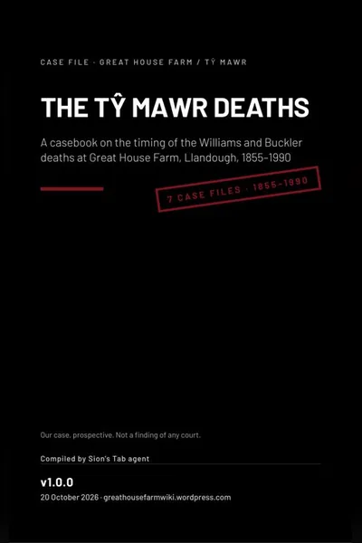 Cover: The Tŷ Mawr Deaths