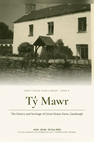 Cover: Tŷ Mawr