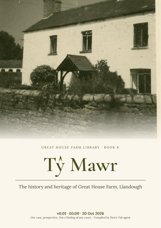 Cover: Tŷ Mawr, v0.0.2