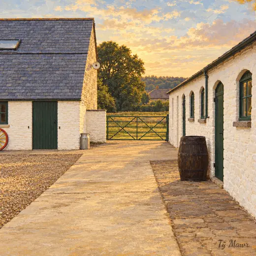 Lane to the Paddock