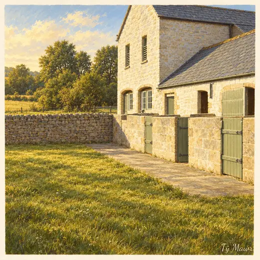 Barn End and Meadow