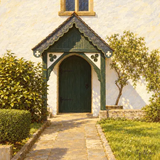The Gabled Porch