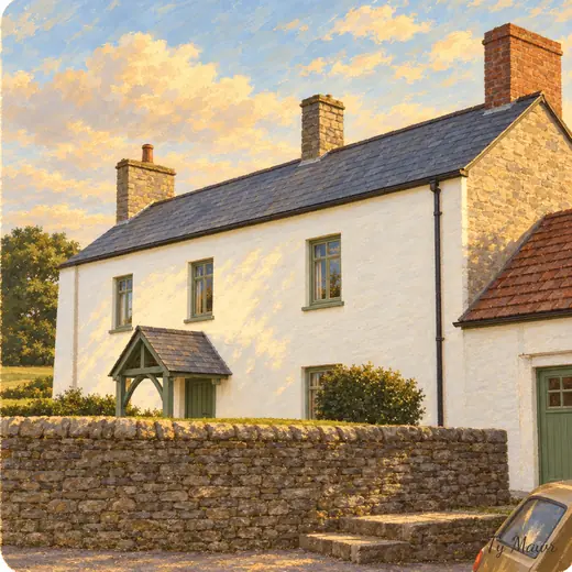 The Farmhouse Over the Wall