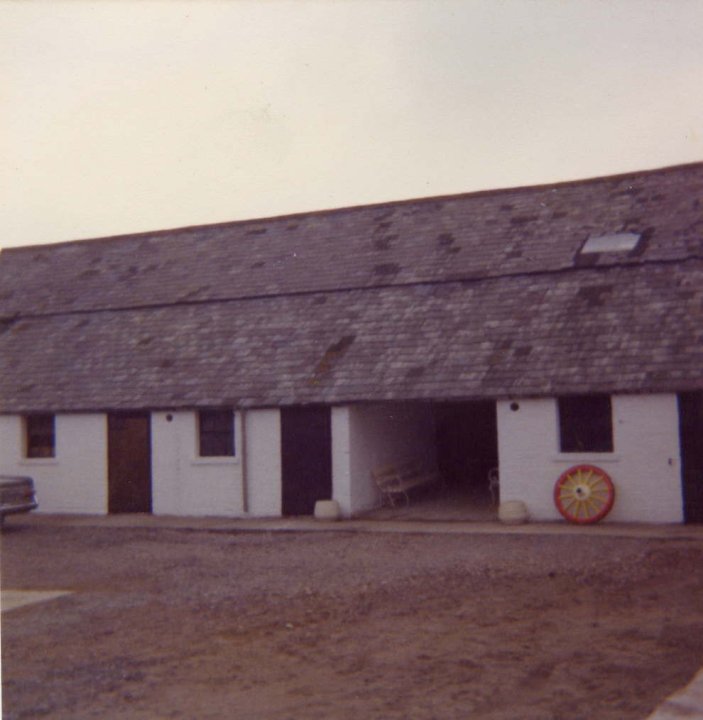 The stable range at Tŷ Mawr