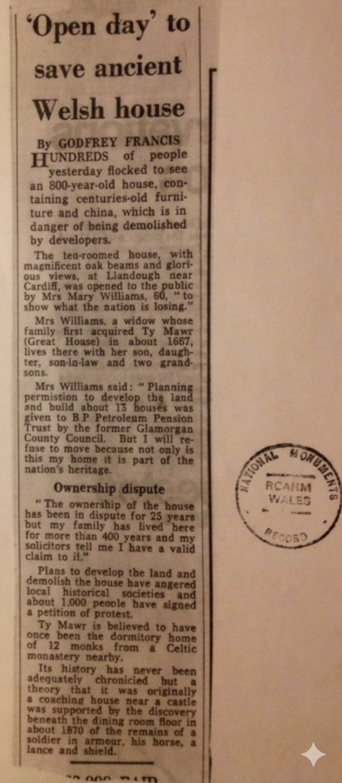 Open day cutting, Daily Telegraph 1974