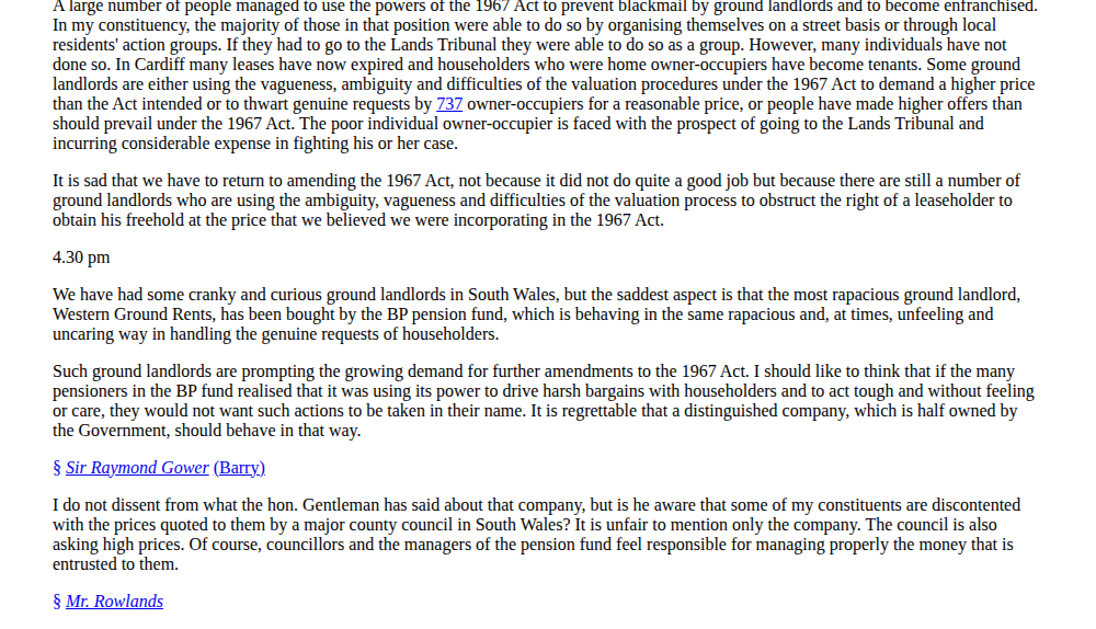Hansard, 22 May 1980
